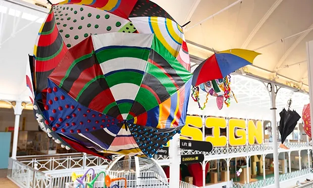 Parasouls: Young V&A exhibition sees lost umbrellas transformed into Japanese spirits