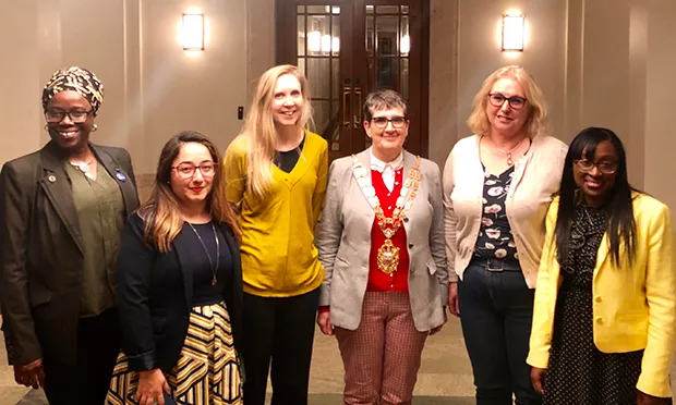 Hackney’s female politicians mark International Women’s Day