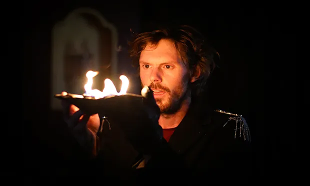 “Was I put on this earth to destroy the hopes of others?” Oliver Bennett plays Pechorin. Photograph: Oleg Katchinsky