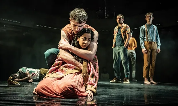 A Streetcar Named Desire. Front: Paul Mescal and Anjana Vasan.