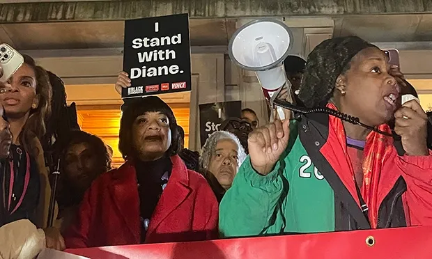 Politicians call on Labour to reinstate Diane Abbott at packed show of support in Hackney
