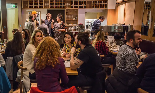 After Hours at the Whitechapel Gallery's new Refectory.