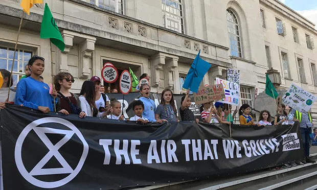 ‘The Future is Ours’: Young Extinction Rebels call for change at East London Uprising