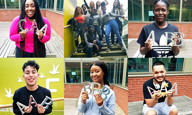 Hackney students pick up their A-level results