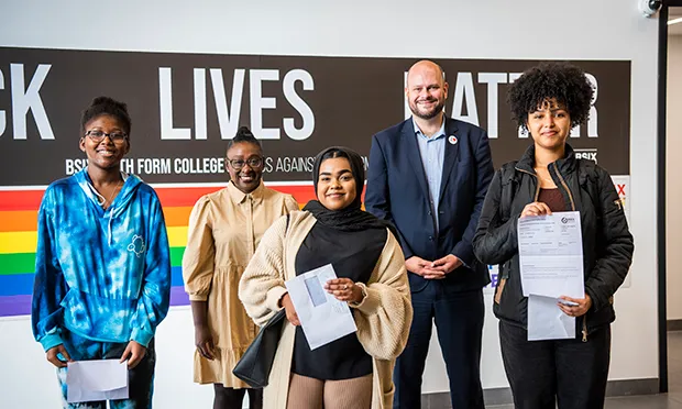 ‘Incredibly proud’: Hackney students celebrate improved exam results after ‘strange and difficult couple of years’