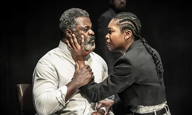 King Lear, Almeida Theatre, stage review: ‘Ramped-up, sexed-up take on the Shakespeare classic’