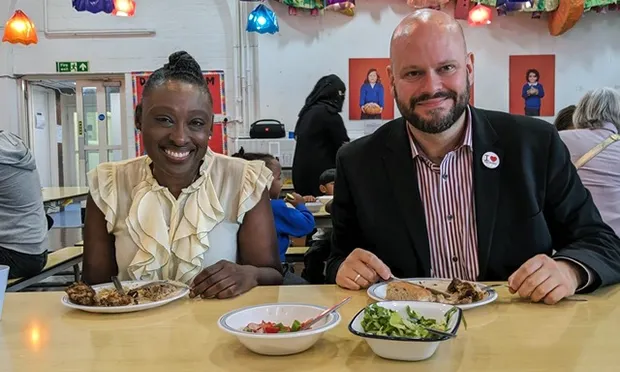 Deputy Mayor Anntoinette Bramble and cabinet member for education, young people and children’s social care and Mayor Philip G
