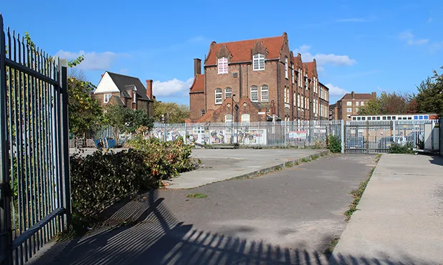 The Audrey Street depot site