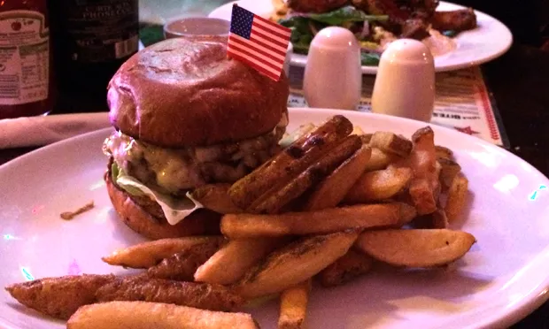 Queen of the teens: the Be-Bop-A-Burger. Photograph: Lucie Heath