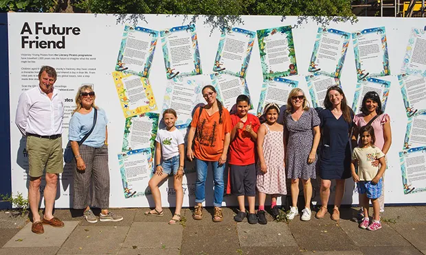 ‘Robot pets to world-saving tech’: Children’s visions of the future go on display in Hackney as part of charity project