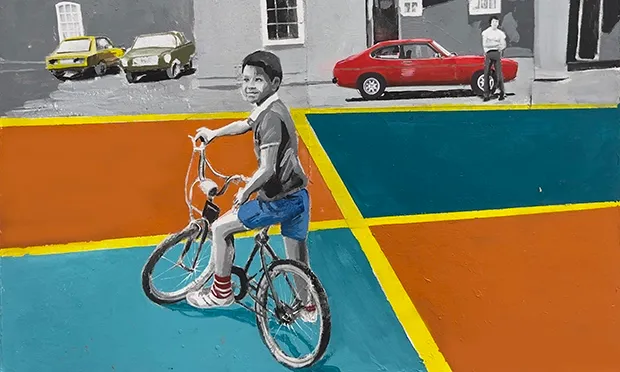 ‘Colour and energy’: Local artist launches exhibition at Springfield Park to ‘celebrate life in Hackney’