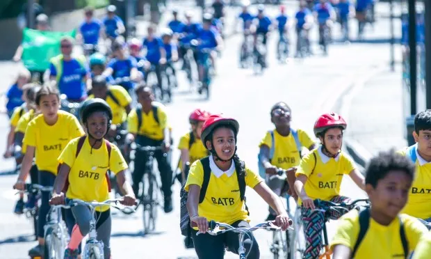Hackney pupils show off their pedal power for 2019’s Bike Around The Borough