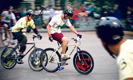 Bike polo Robb Meertens