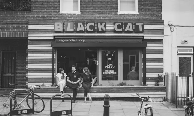 Souperheroes: the Black Cat Cafe. Photograph: Black Cat