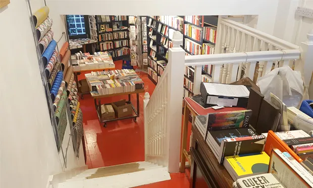 Refurbished: Broadway Bookshop has taken an opportunity to ring the changes