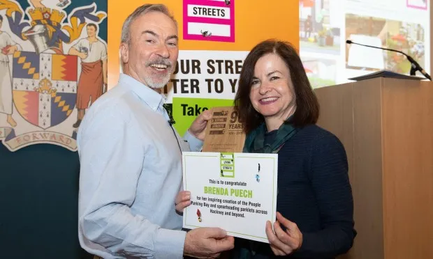 Mayor apologises to campaigner who was told to move her pop-up parklet during ‘harmless community event’