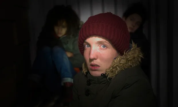 Play set in ‘shipping container’ highlights plight of child refugees