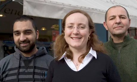 Chatsworth Road Market on its way