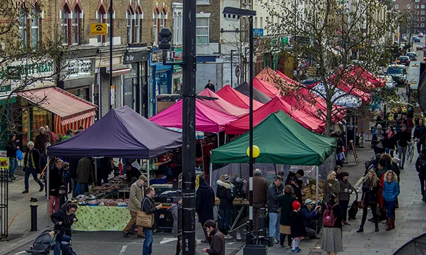 Chatsworth Road market