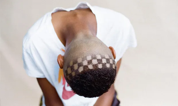 Hick Duarte's work on a São Paulo chavosos boy