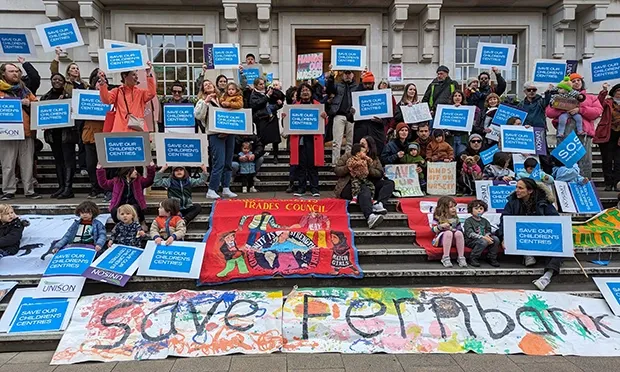 ‘False economy’: Protesters again urge Hackney Council to rethink children’s centre closures
