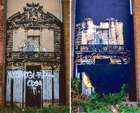 Hackney Council contractors paint over Banksy artwork