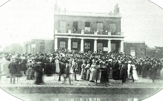 Official opening ceremony of Clissold Park on 24 July 1889