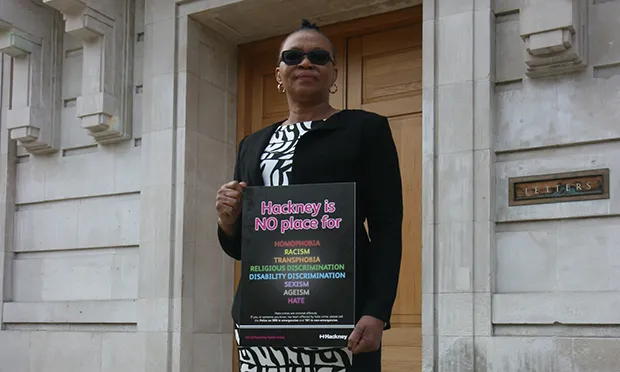 Cllr Sade Etti:  ‘We must come together to send the clear message that Hackney is no place for hate’