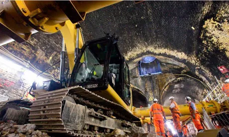 Crossrail 2 connaught tunnel