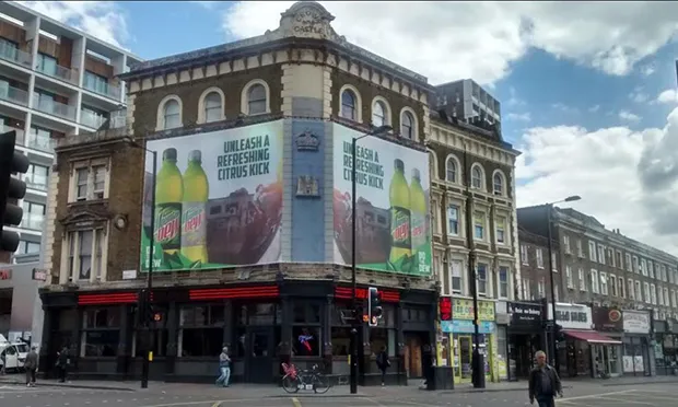 Council clamps down on ‘illegal mega ads’ on Hackney’s buildings