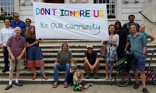 Campaigners considering legal action after council approves Clapton garden build-over