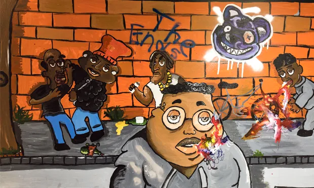 A still from Djofry Makumbu’s degree project, Dreams. Photograph: Goldsmiths University