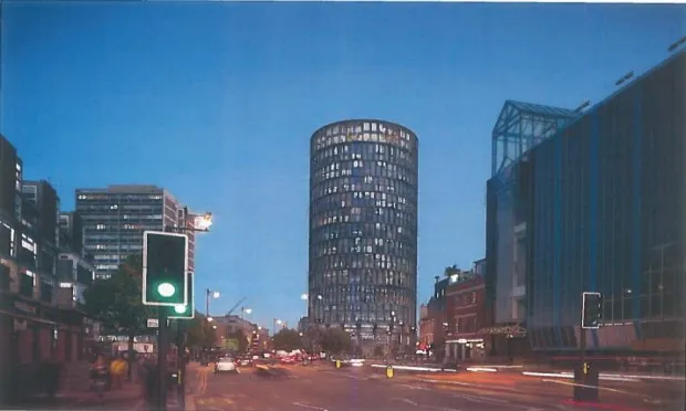 ‘No good solution’ to potential disruption from  building of 27-storey hotel in Shoreditch