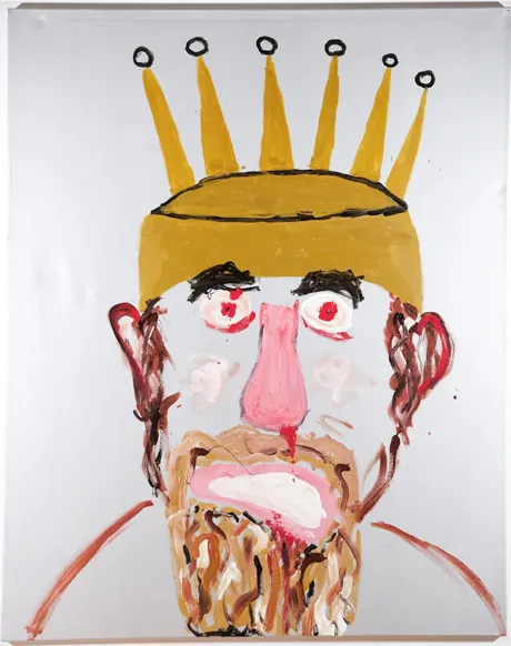 ‘con ( self portrait Jesus) No. 250765 4 oil on canvas