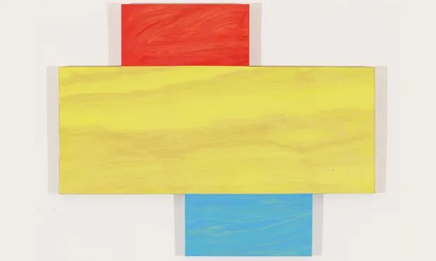 Mary Heilman's Idriss (2012), one of the more contemporary works in Victoria Miro's Surface Work exhibition. © Mary Heilmann.