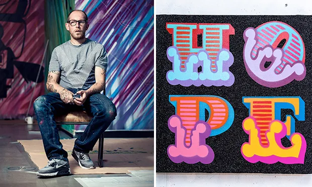 ‘A chance to recalibrate’: Street art legend Ben Eine on his ‘reflective’ new solo show in Whitechapel