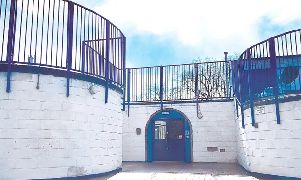 Home time: Downsview School when it was home of the Guardians. All photographs: Enter HUMAN