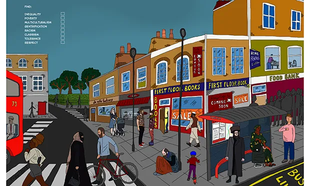 Comic – Closing Down / Coming Soon (a Hackney thinking game)