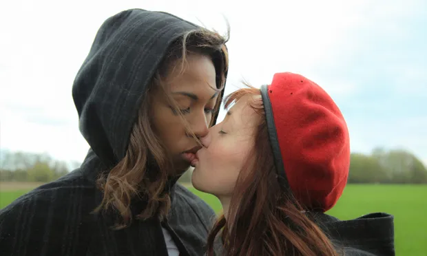 It started with a kiss: a still from The Misandrists. d. Bruce LaBruce