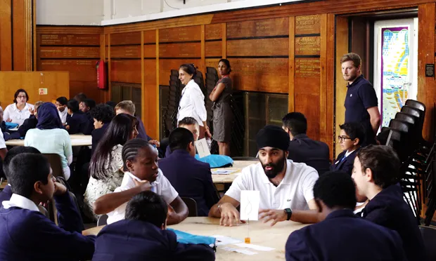 "A thriving alumni network...". Photograph: Future First