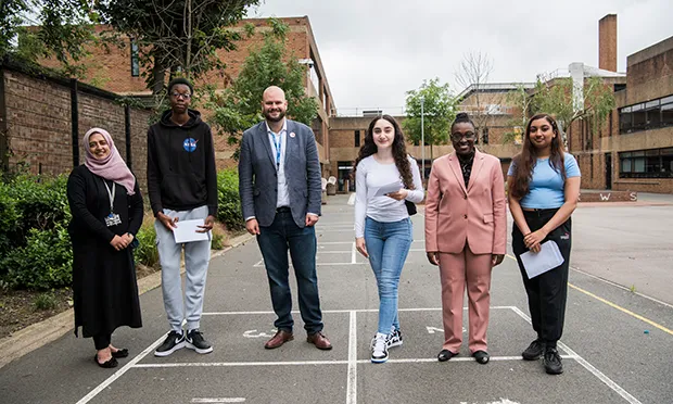 Hackney pupils praised for their ‘extraordinary spirit’ on GCSE results day