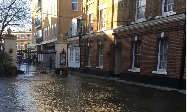 Stoke Newington flood – in pictures
