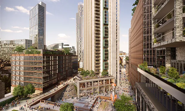 Bishopsgate Goodsyard High Level Park Hammerson and Ballymore