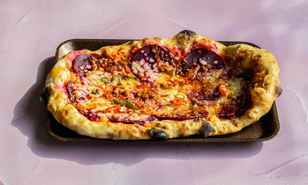 Flat Earth Pizza, Cambridge Heath, food review: ‘A temple of careful, conscious and creative eating’