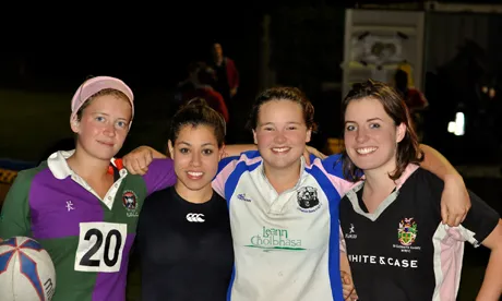 Rugby ladies on the rise