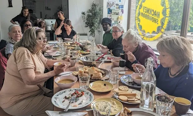 ‘Godsend’: Hackney residents hail over-60s lunch club aiming to combat loneliness