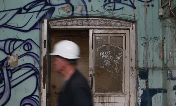 Haggerston Baths in 2015. Photograph: Simon Mooney