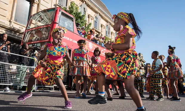 Festivities: the view from Mare Street of last year's Hackney One Carnival. Photograph: Hackney Council