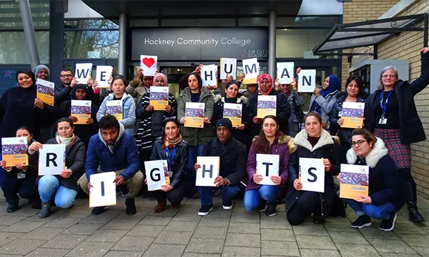 ‘Pioneering’ gender-based violence project on trial at Hackney college