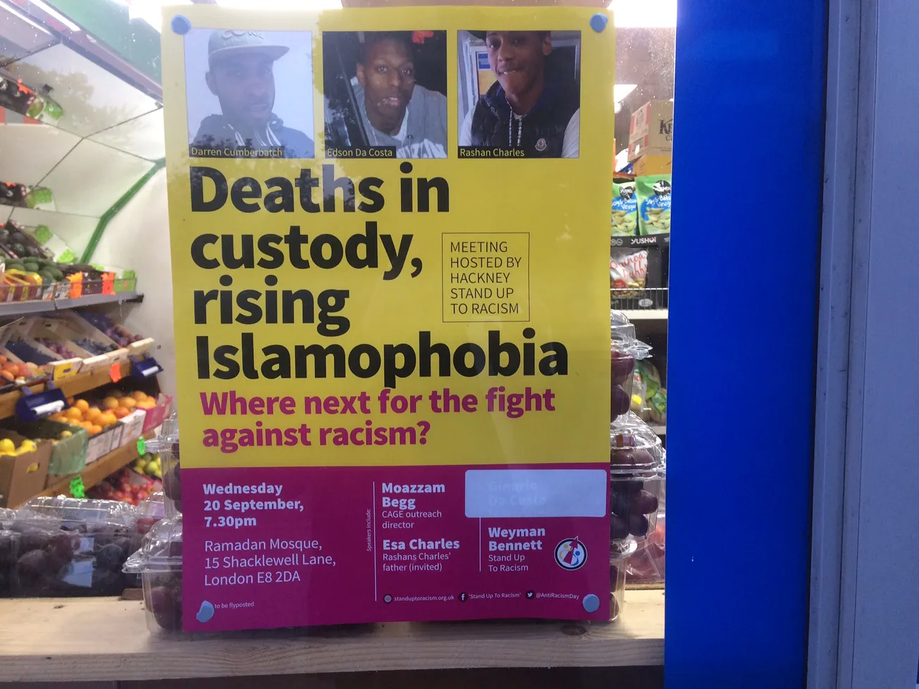Hackney Stand Up to Racism drops speaker over ‘racism’ – but defends group linked to Jihadi John